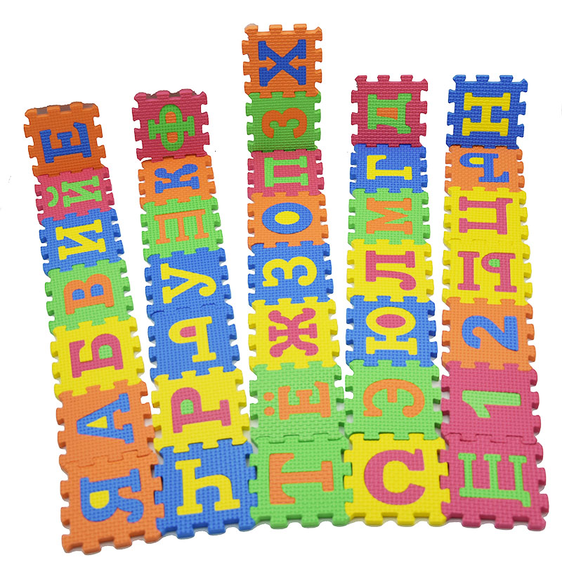 Hot sale! 90* 90mm Kids Baby P - Number Puzzle Foam recension och pris