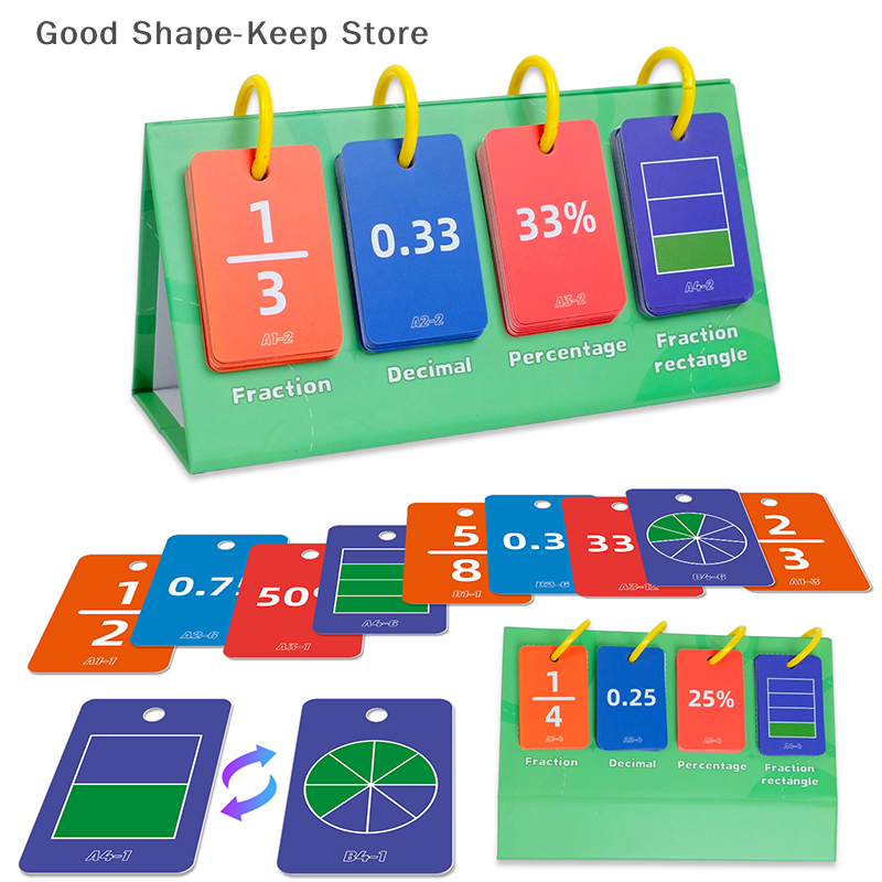 104PCS Educational Toys Decima - Kids Education Table recension och pris