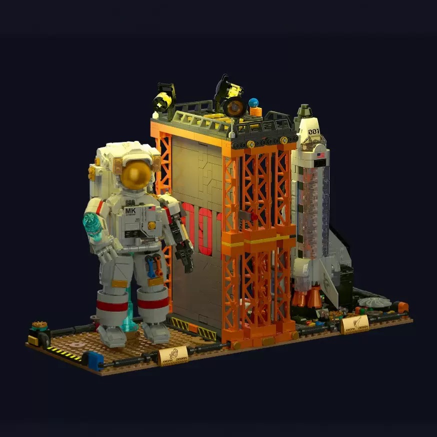 1623PCS Space Bookends Buildin - Kids Education Desk recension och pris