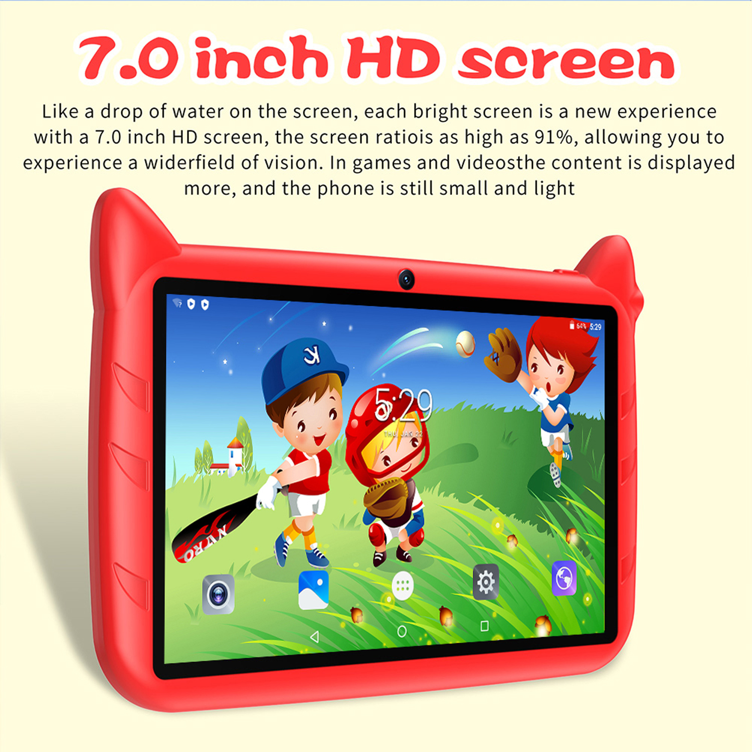 New Kids 7-inch Tablet Android - Kids Education Tablets recension och pris