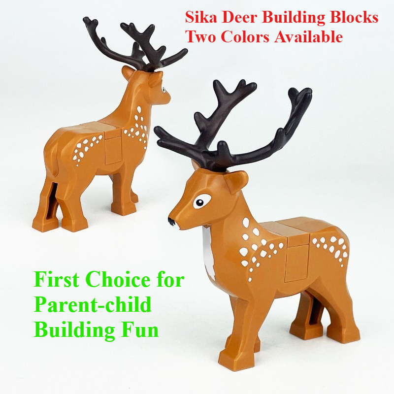 MOC Mini Sika Deer Building Bl - Kids Education Desk recension och pris