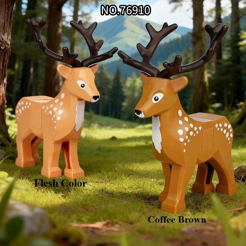 MOC Mini Sika Deer Building Bl - Kids Education Desk recension och pris