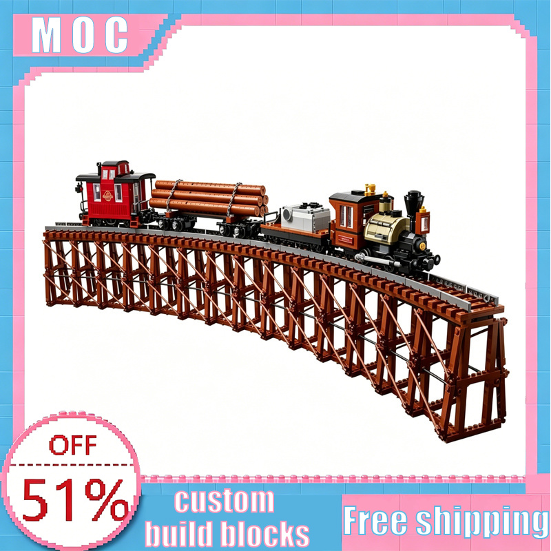 NEW 2731 Parts Logging Railway - Kids Education Login recension och pris