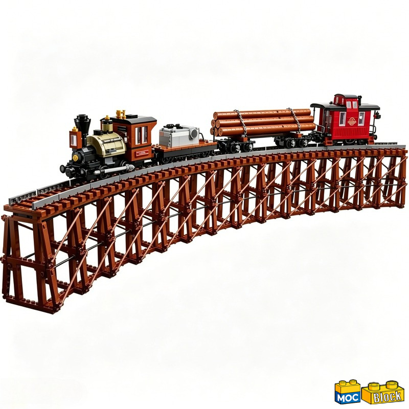 NEW 2731 Parts Logging Railway - Kids Education Login recension och pris