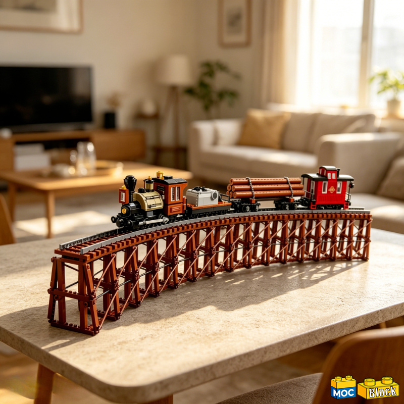 NEW 2731 Parts Logging Railway - Kids Education Login recension och pris