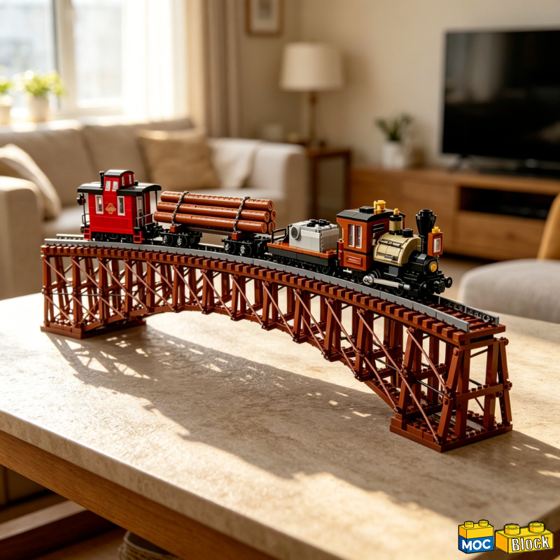 NEW 2731 Parts Logging Railway - Kids Education Login recension och pris