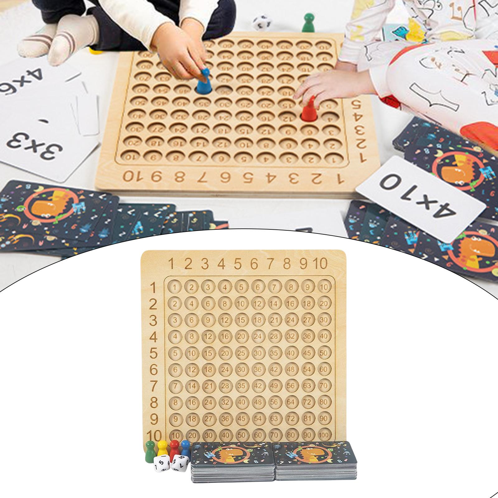 Educational Wooden Multiplicat - Kids Education Table recension och pris