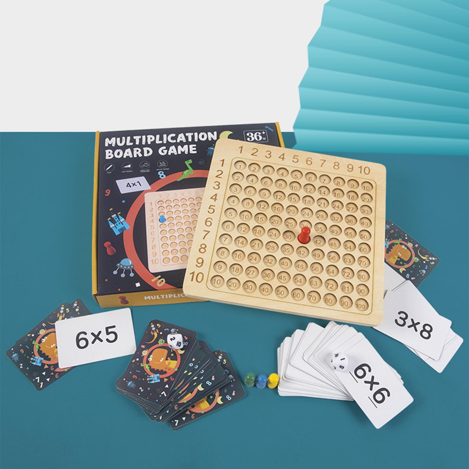 Educational Wooden Multiplicat - Kids Education Table recension och pris