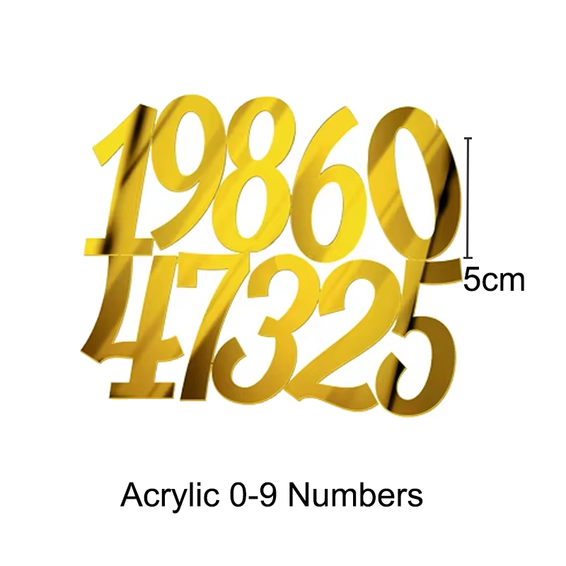 50Pcs Blue Cream Gold Balls Ca - Number Puzzle Foam recension och pris