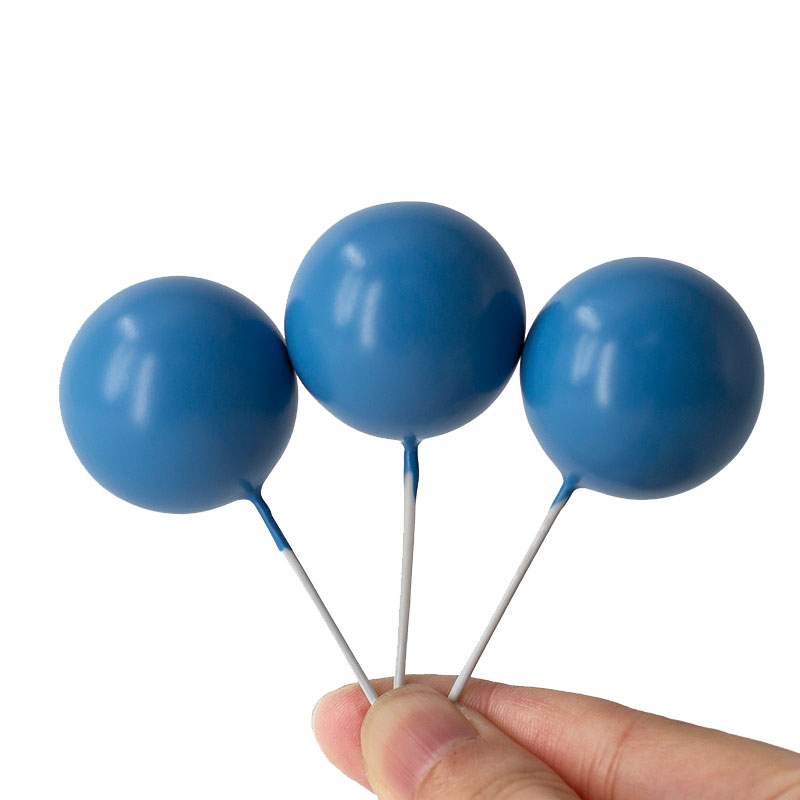 50Pcs Blue Cream Gold Balls Ca - Number Puzzle Foam recension och pris