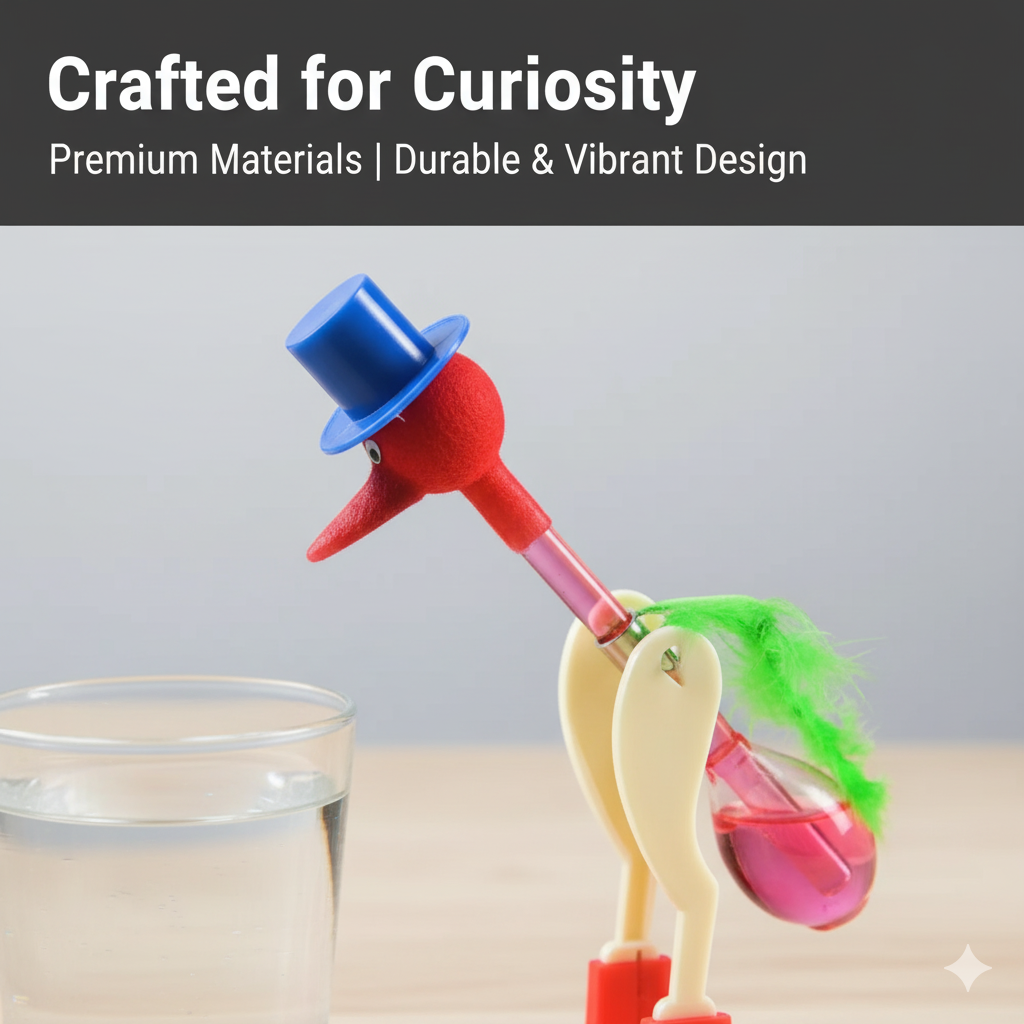 Drinking Bird Toy Automatic Bo - Kids Education Desk recension och pris