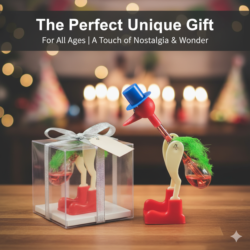 Drinking Bird Toy Automatic Bo - Kids Education Desk recension och pris