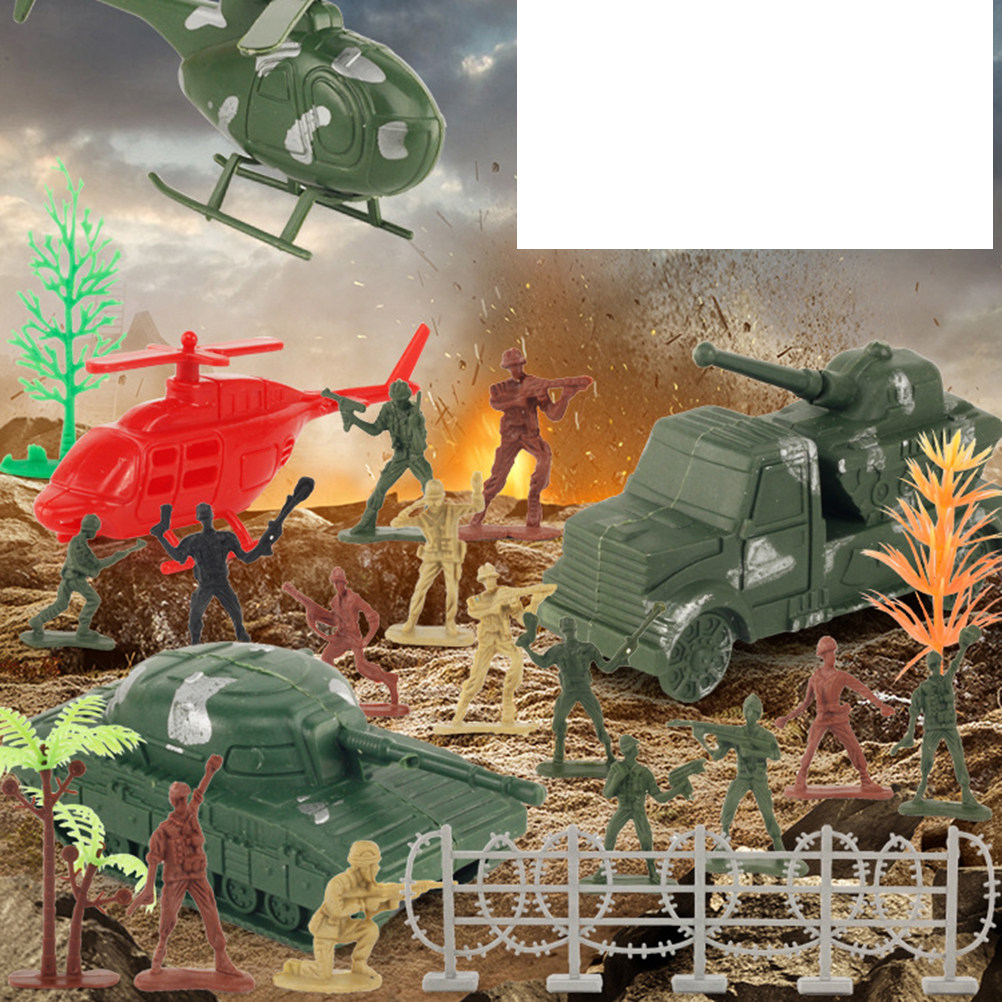 61Pcs Military Sand Table Set  - Kids Education Table recension och pris
