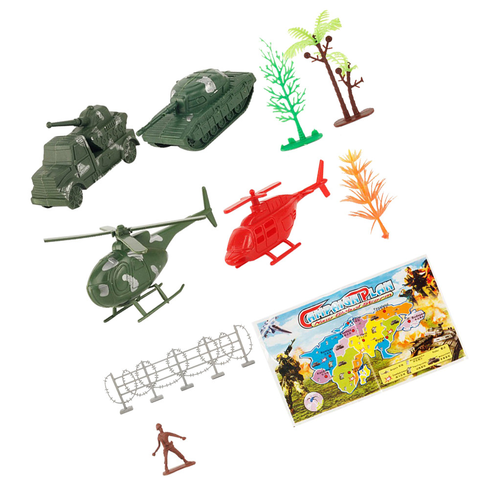 61Pcs Military Sand Table Set  - Kids Education Table recension och pris