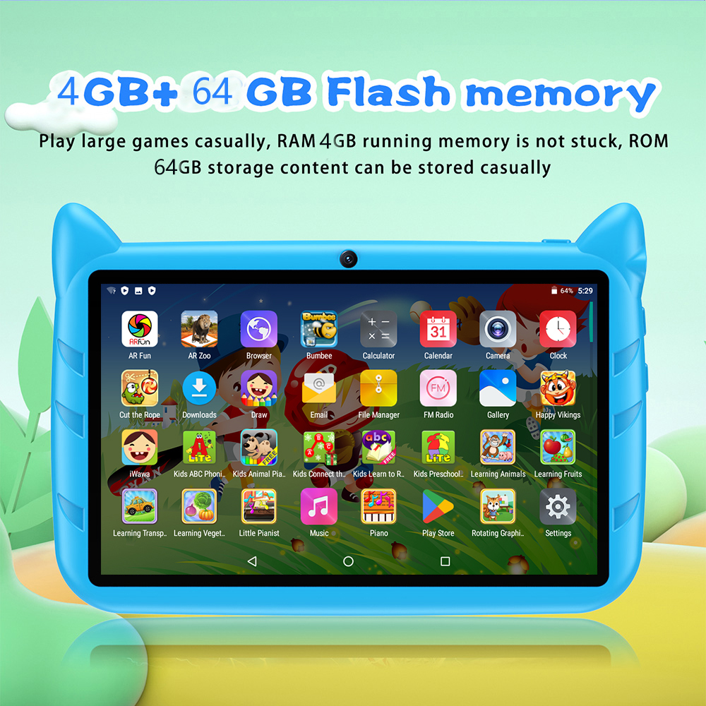 New 7 Inch Global Version 5G W - Kids Education Tablets recension och pris