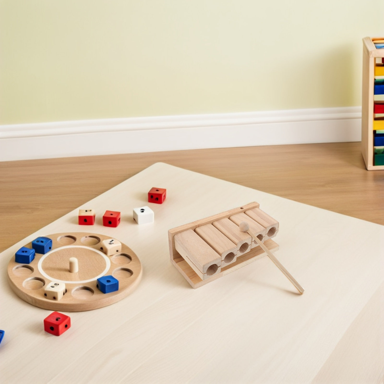 Wood Percussion Tones Hand Per - Kids Yoga Education recension och pris