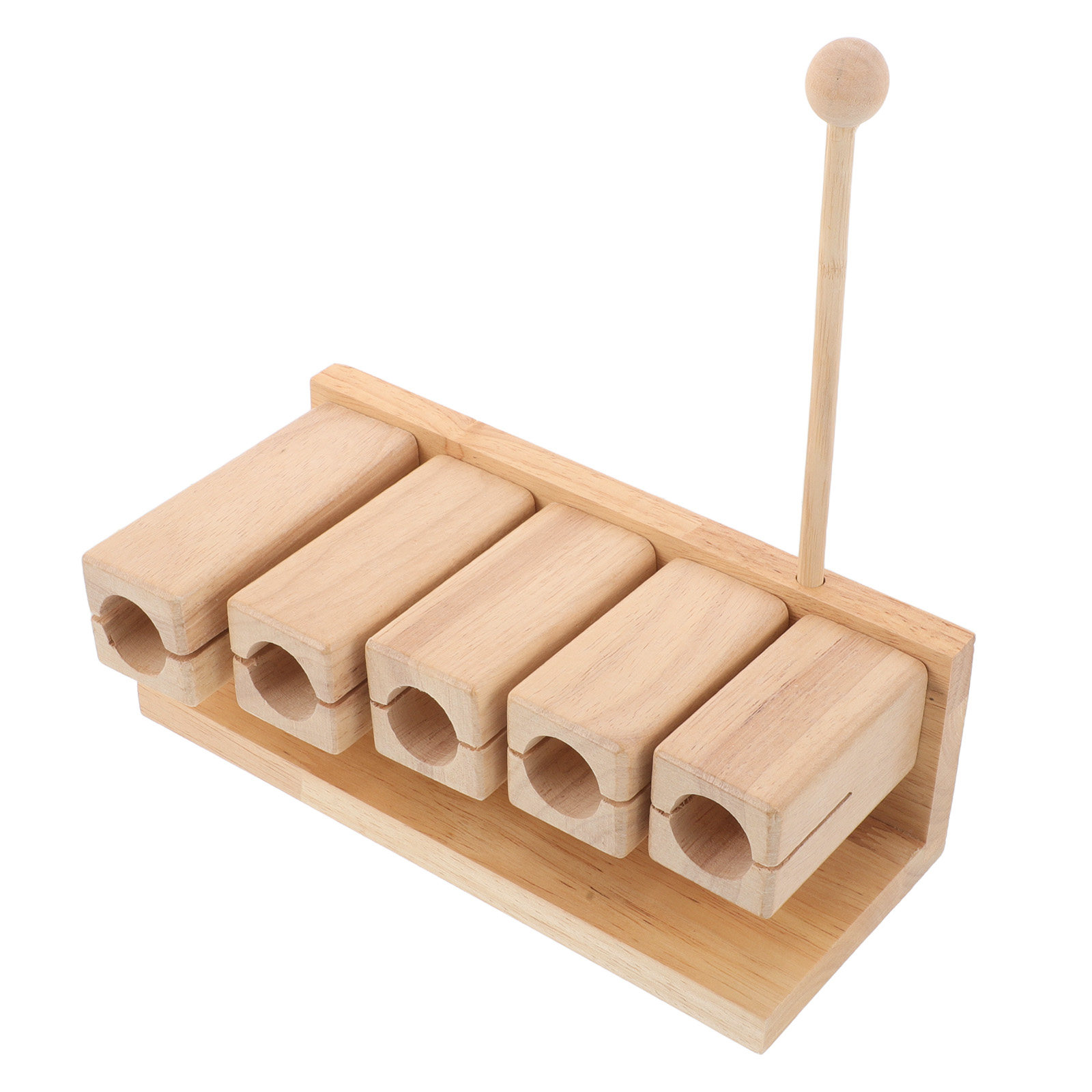 Wood Percussion Tones Hand Per - Kids Yoga Education recension och pris