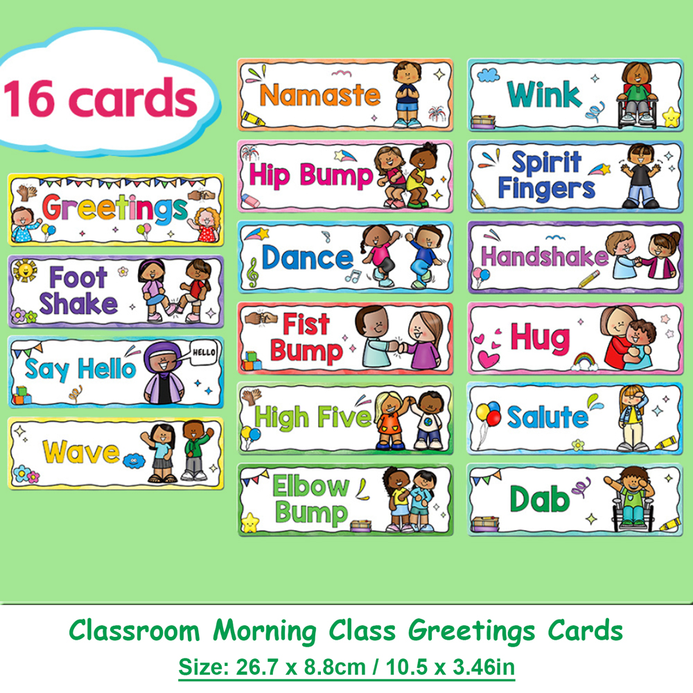 Common Greetings Educational C - Kids Education Method recension och pris