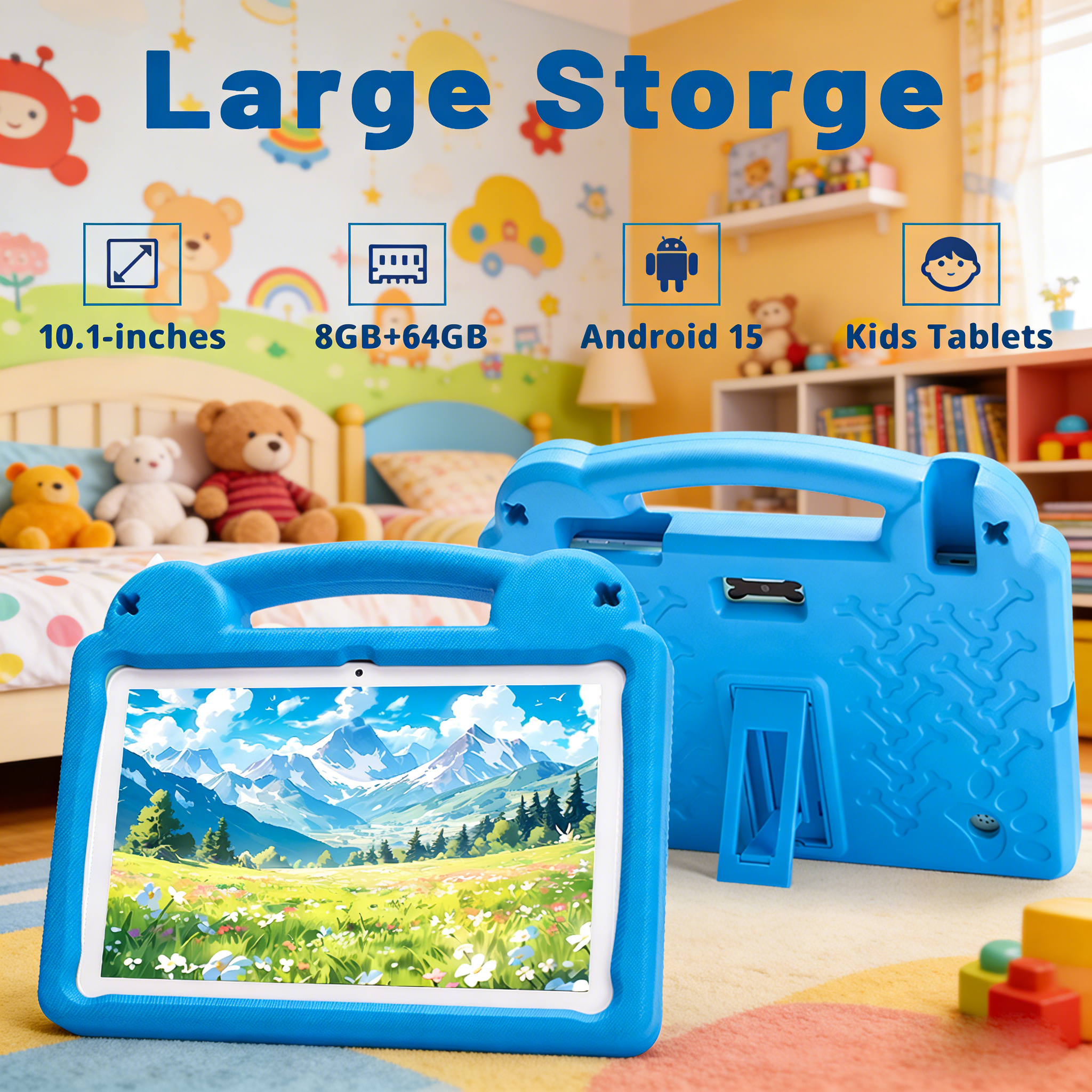 ANRY R16Pro Kids Tablet 10 Inc - Kids Education Tablets recension och pris