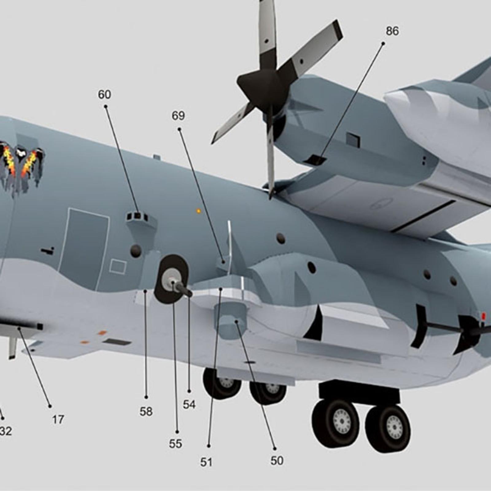 1:100 AC130 Fighter Building K - Kids Education Desk recension och pris
